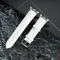 Bamboo Pattern Leather Smartwatch Bracelet Strap - galaxy 8 classic (WS)