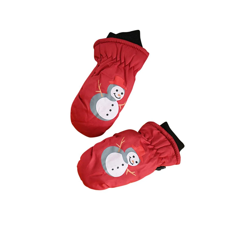 

Kids Ski Gloves Non-slide Winter Mittens Waterproof Infant Hand Warmer
