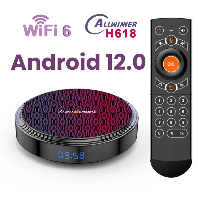 Dispositivo de TV inteligente Allwinner H618, decodificador con