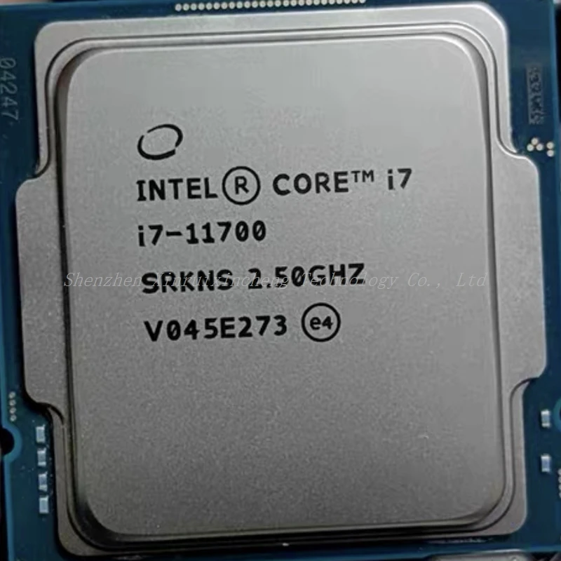 Core I7 11700 2.5Ghz Processore Cpu A Otto Core A 16 Thread L3 = 16Mb 65W Lga 1200 I7-11700