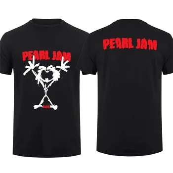 Male T-shirts Graphic Short Sleeve S-4XL Amazing Tees Men Pearl Jam Alive T Shirt Double-sided Casual T-shirt 2024 New  ﻿