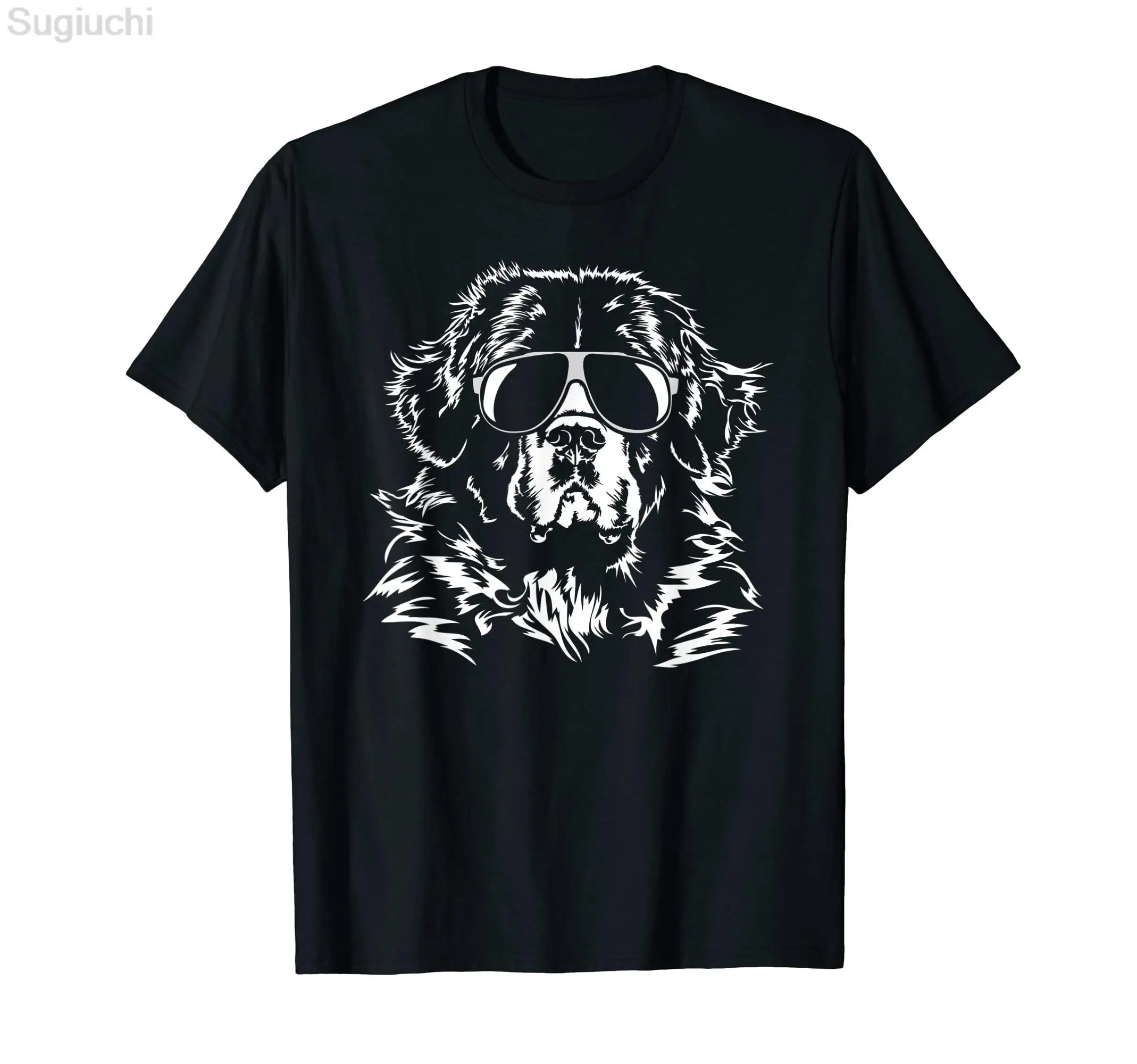 100% bumbac amuzant Newfoundland câine Newfie proprietar retro vintage tricou tricou grafic Haruku la modă tricou_voghion.com