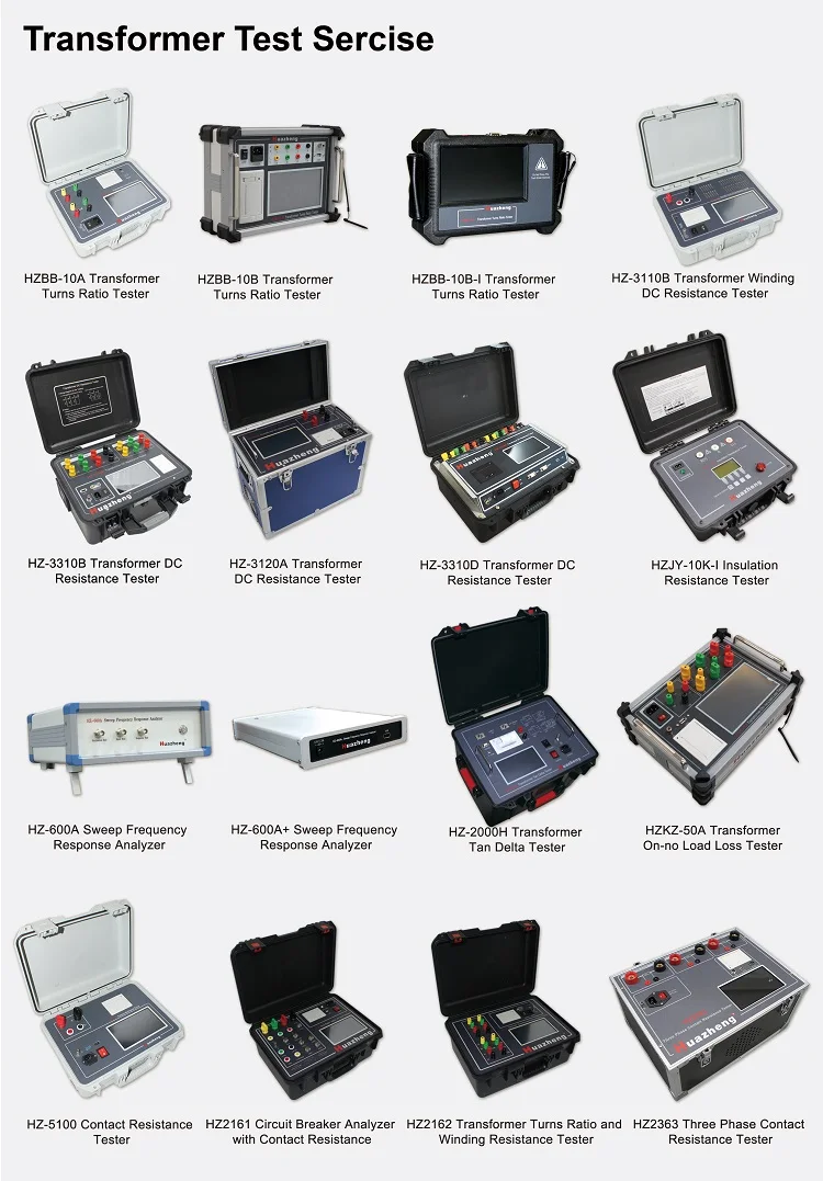 Transformer DC Current Winding Resistance Tester Digital DC Resistant Meter