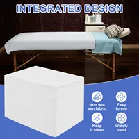 Draps de lit jetables, 100 pièces, pour Salon de beauté, Spa, Massage, épais, Non tissé, respirant, voyage, affaires, hôtel, hôpital 4