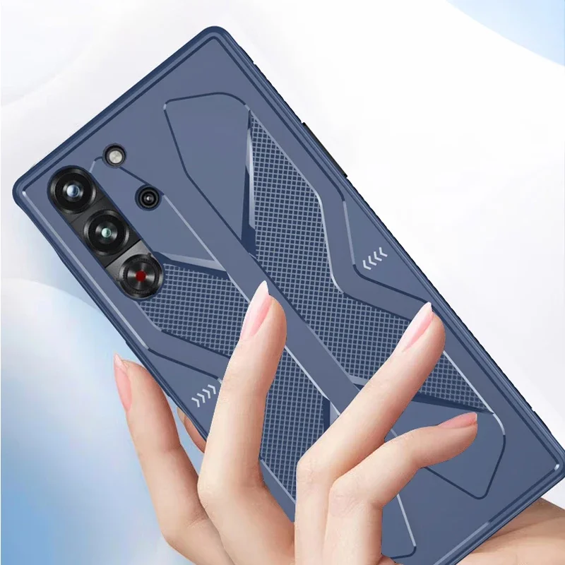 Shockproof Silicone Armor Matte Protective Back Cover