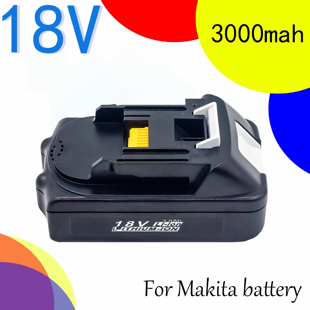 Литий-ионная аккумуляторная батарея BL1830 18 в 3 0 Ач совместимая с