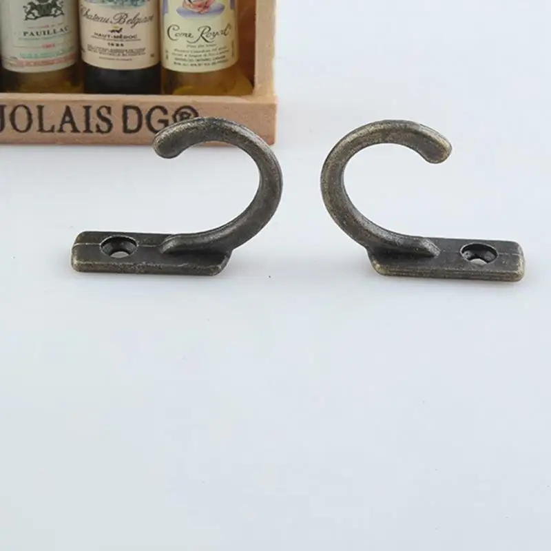 Crochet Mural En Métal Gris – Rose Bon Bon