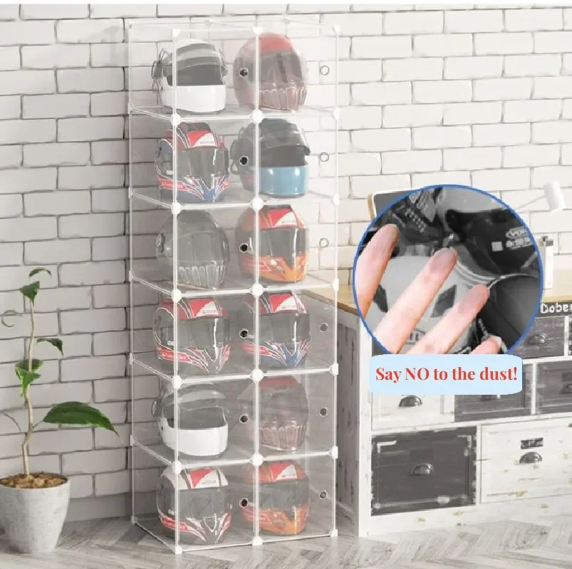 まとめて２個出品!! ヘルメット用　アクリルケース！☆ 71lOkX2Z1gL._AC_SY200_QL15_.jpg