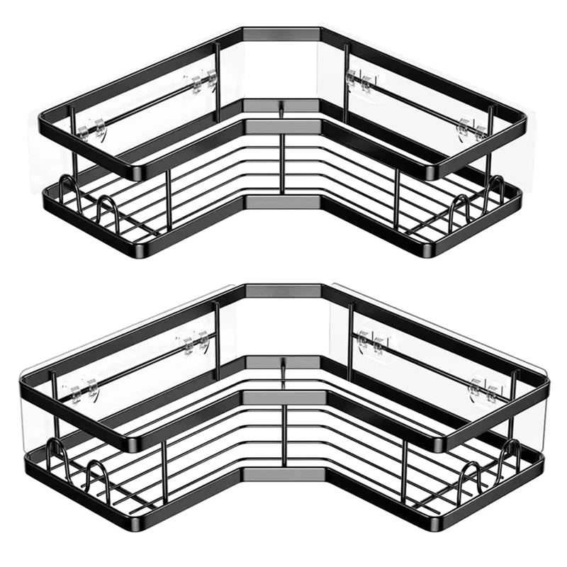 

Bathroom Punching-Free Storage Rack Shower Rack Bathroom Wall-Hung Toiletries Finishing Rack