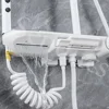 White Piano Thermostatic Shower System for Ambient Lighting Led Disgital Bathroom Shower Set Hot Cold Piano Bathroom Faucets 4