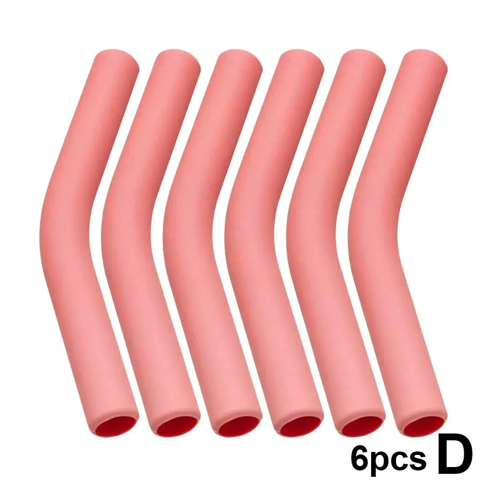 Sourcing Map 12 Cannucce In Silicone, Coperture In Metallo, Morbide