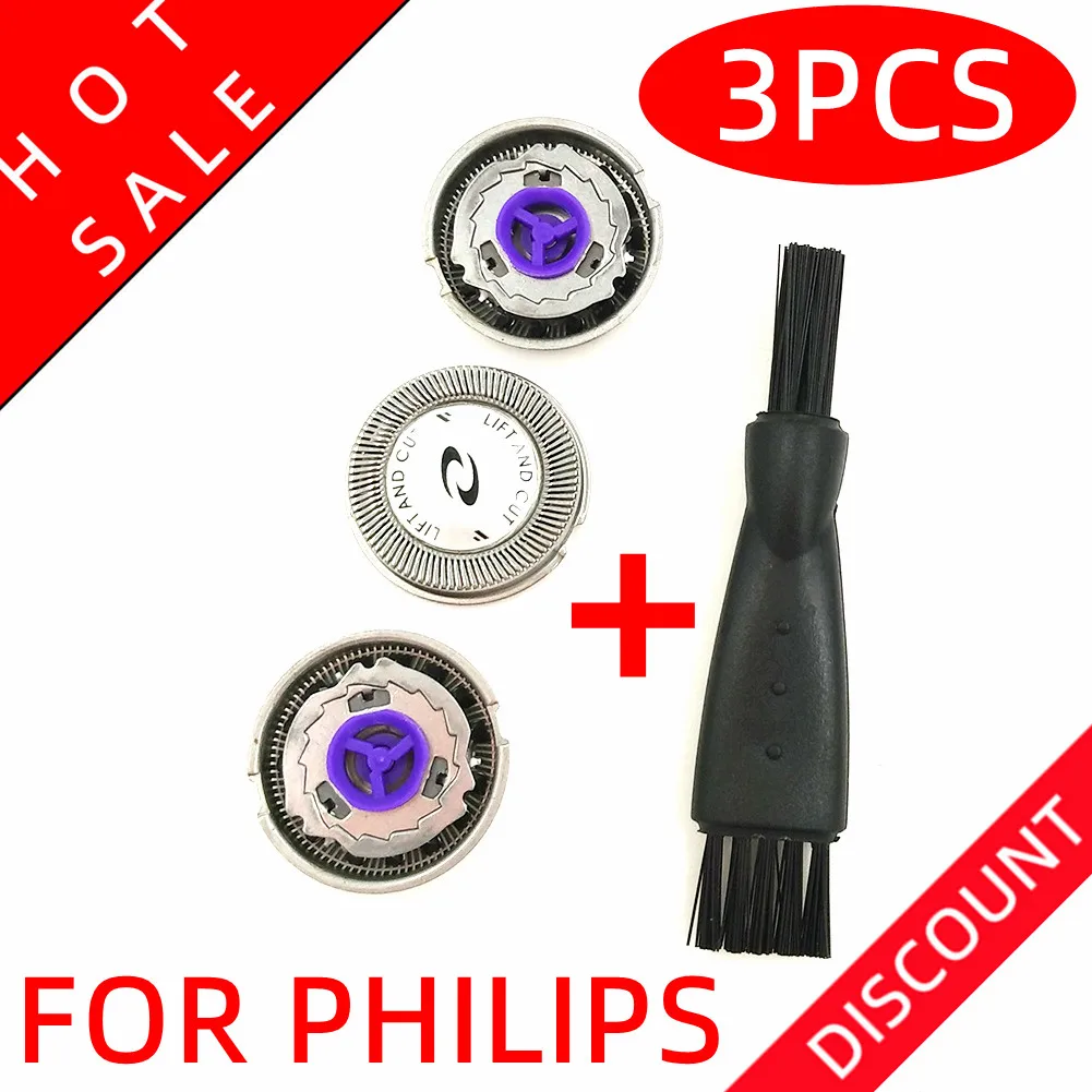 

3Pcs/lot New Replacement Shaver Head For Philips Norelco HQ HS HP Series HQ3 HQ4 HQ56 HQ55 HQ300 HQ6 HQ916 HQ6675 HQ6695 Razor