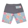 Top Quality Summer Floral Men's Water Repellency Stretch Quick Drying Surfing Swimming Board Shorts Para Hombre Light Breathable 2
