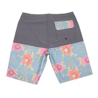 Top Quality Summer Floral Men's Water Repellency Stretch Quick Drying Surfing Swimming Board Shorts Para Hombre Light Breathable 2