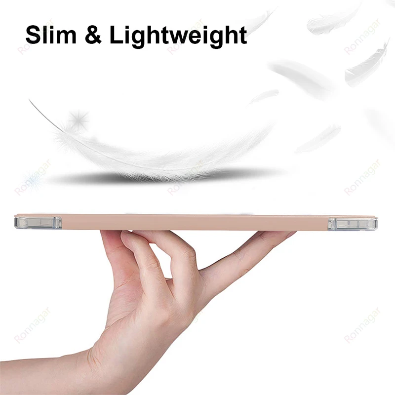 Hybrid Slim Tablet Case with S Pen Holder and Cover