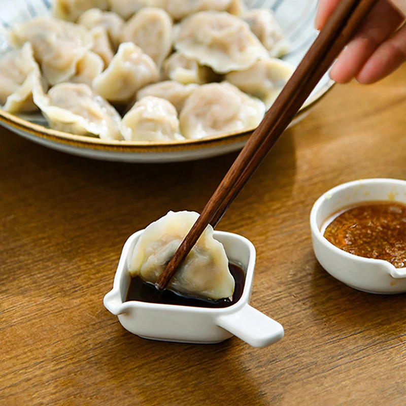 Seasoning Dish Plastic Soy Sauce Dish Dip Vinegar Plate Plate Hot Pot Dipping Sauce Seasoning Bowl Bone Spitting
