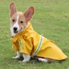 Large Dog Raincoat Corgi Cloak Style Puppy Waterproof Dog Clothes Reflective Pet Windproof Rainproof Hooded Raincoat for Dog 6