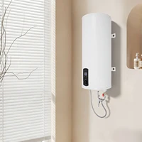 Chauffe-eau électrique 60L 2000W, réservoir avec kit de robinet de douche à main, affichage numérique de la température pour salle de bain 4