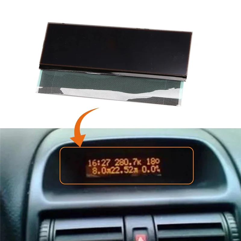 MML-Car Central Navigator Radio LCD 디스플레이 206 307 Citroen C5 Xsara Picasso 계기판 LCD 픽셀 수리