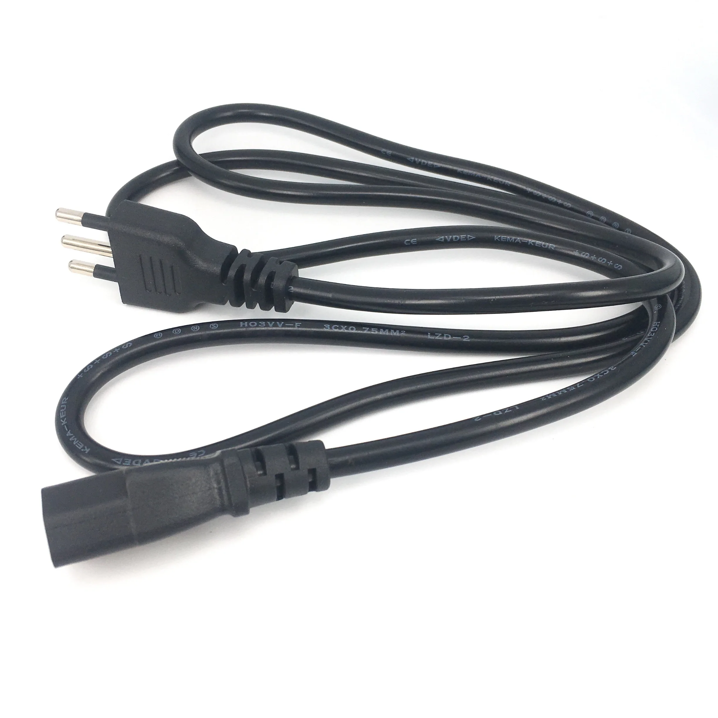 PC Ϳ AC ڵ, EU, US, AU, UK AC EU ÷  ̺ , IEC320 C13  , 1.8m, 6ft