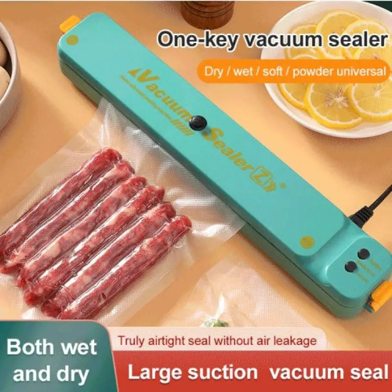 Electric Vacuum Sealer Machine Automatic Food Vacuum Food Sealer Household Packaging Machine Vacuum Packer vacuum packaging machine dz 280 2se plastic bags vacuums sealer aluminum food bag sealing tools equipment freshness keep packer