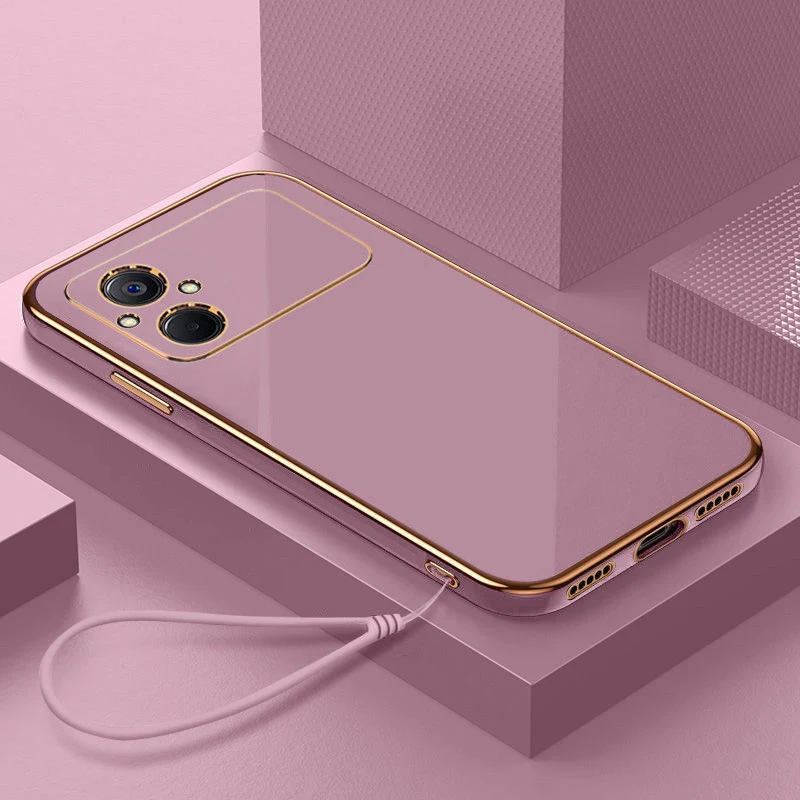 Per Xiaomi Poco M5 Case Luxury Square Plating 22071219Cg Custodia Per Telefono Cover Posteriore In Silicone Antiurto Fundas
