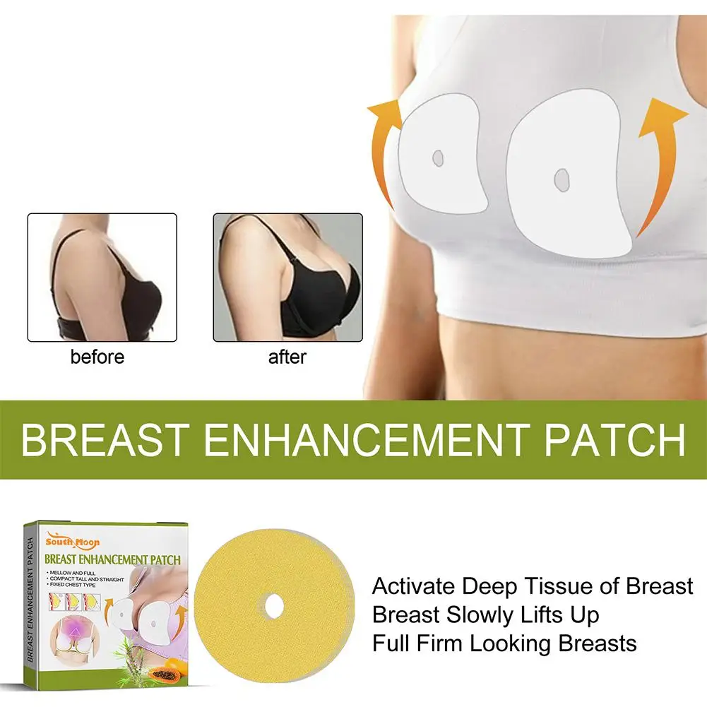 Breast Enlargement Patches Chest Enhancer Promote Female Hormone Lift Firming Breast Growth Plumping Massage Patch Bust Up Care