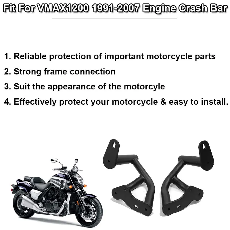 Fit For YAMAHA V-MAX1200 VMAX1200 VMAX 1200 1991-07 Motorcycle