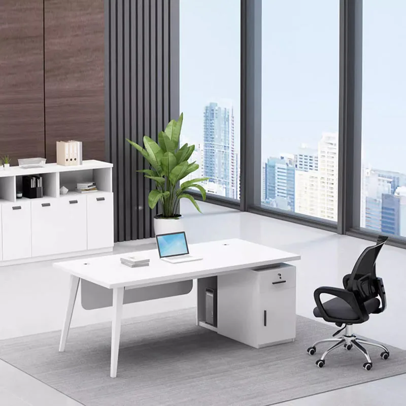 Vanity Writing Desk Work Compact Counter Reception Scrivanie Per Ufficio Storage Standing Tavolo Scvania Uficio Modern Furniture