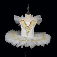 Robe d'été pour filles, tenue de Ballet élégante, Costume de danse pour enfants, tenue de scène pour enfants, vêtements Tutu pour bébés 1