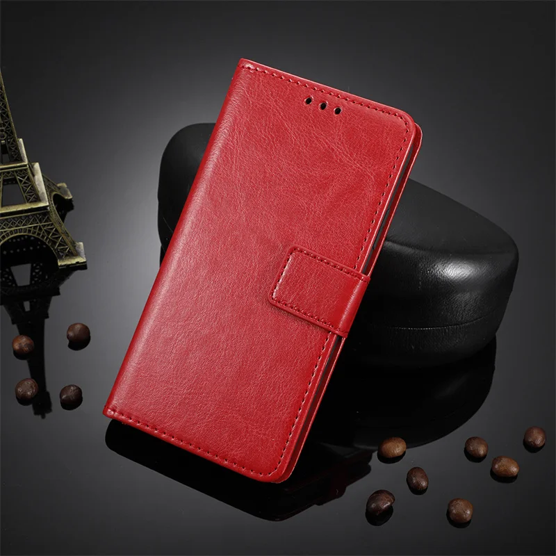 Luxury Crazy Horse Leather Case Skin in PU