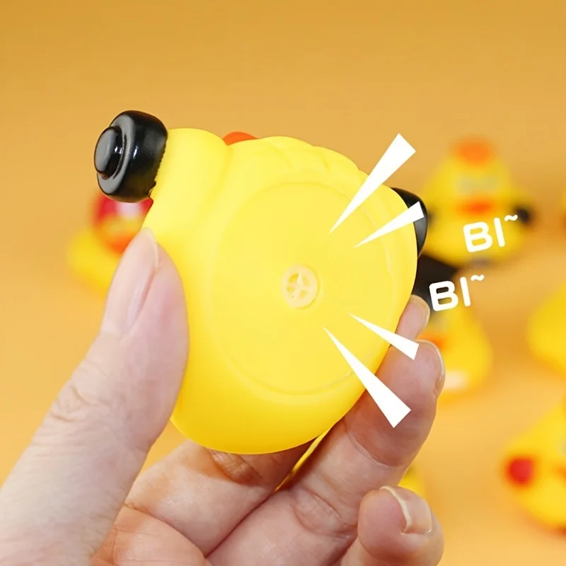 5pcs Halloween Rubber Ducks Toys Funny Halloween Themed Colorful Cute Duck Bath Toy for Halloween Birthday Party Decoration gift 4