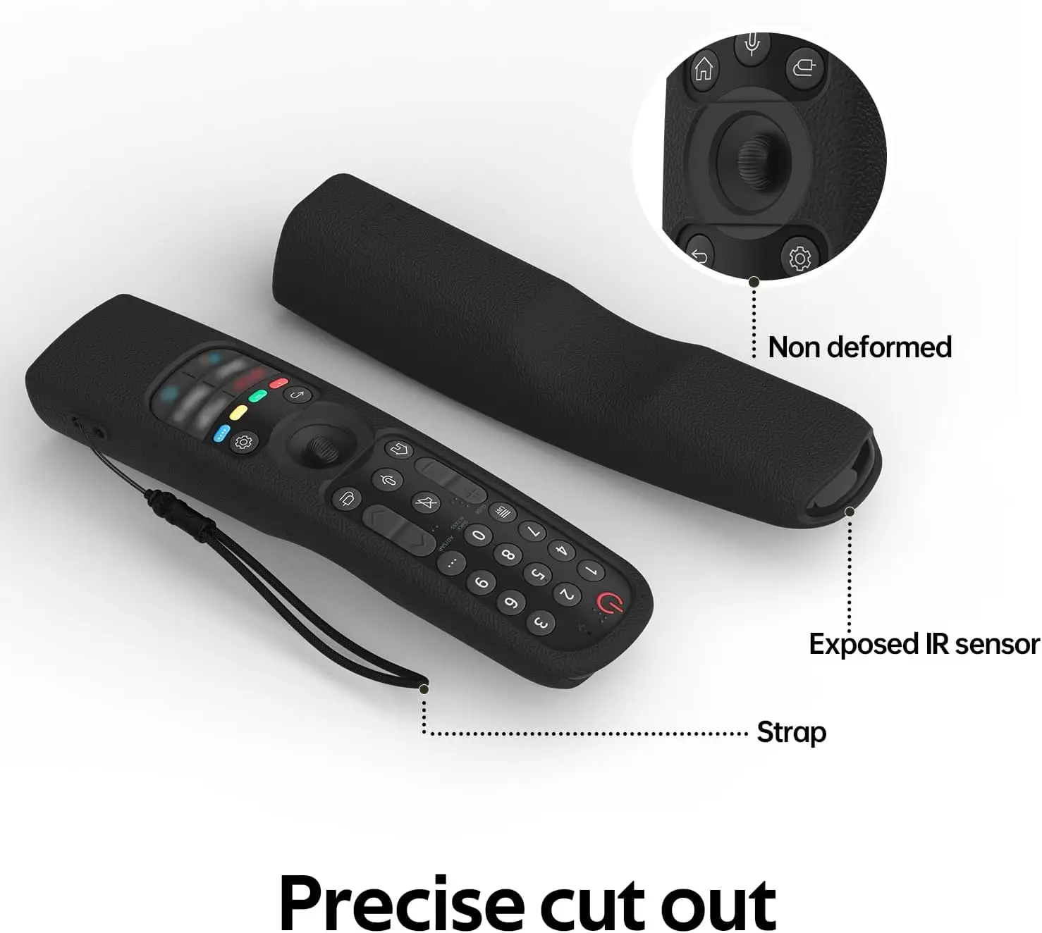 Remote Control Case for LG MR21GA MR23GN 22 MR24GA OLED Smart TV Magic MR22GN AKB76039902 Silicone Protective Cover Dropshopping 3