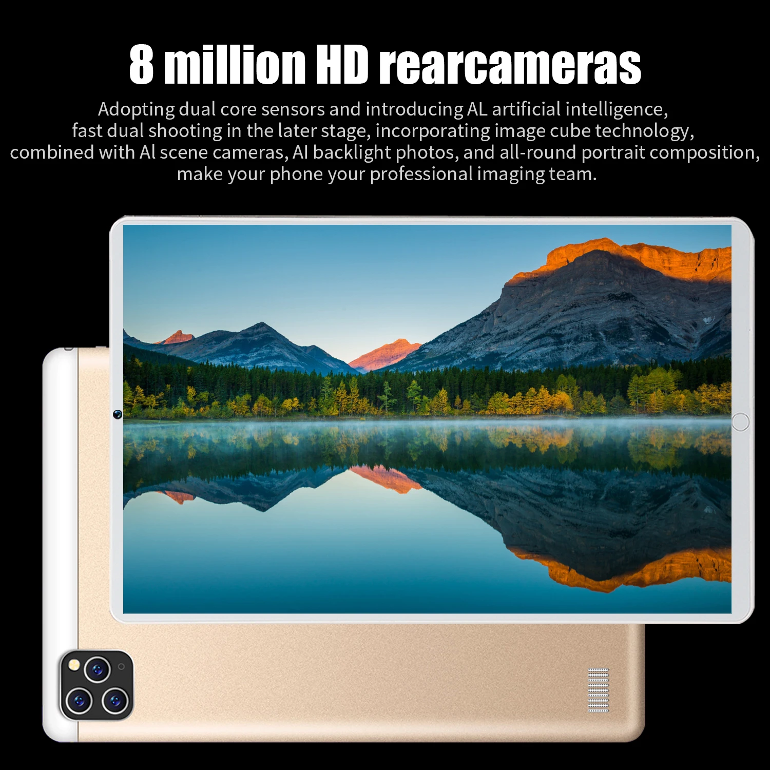 Nowy 2024 wersja globalna 10.1 tablet Cal android 2GB Ram 32GB Rom Wifi 8 rdzeniowy Android 6.0 3500mAh podwójna karta sim Bluetooth