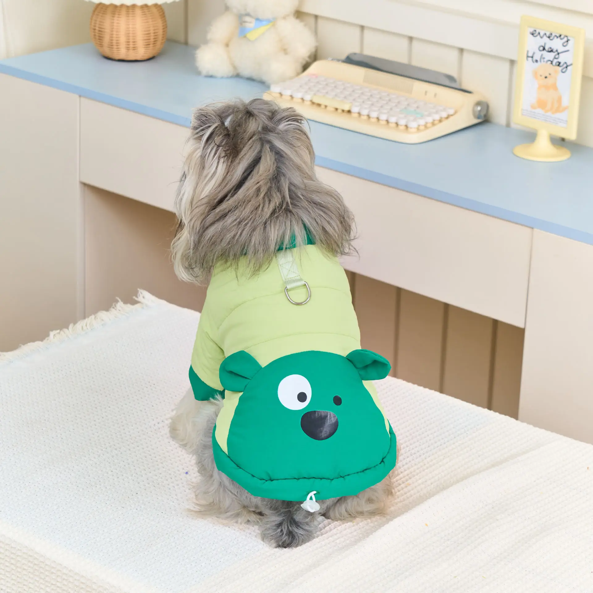 Winter Dog Coat Fleece Pet Jacket For Small Medium Dogs Warm_voghion.com