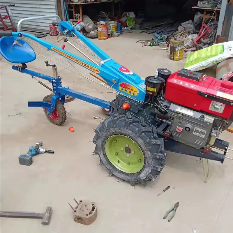 Image of Hand power tiller with a durable construction