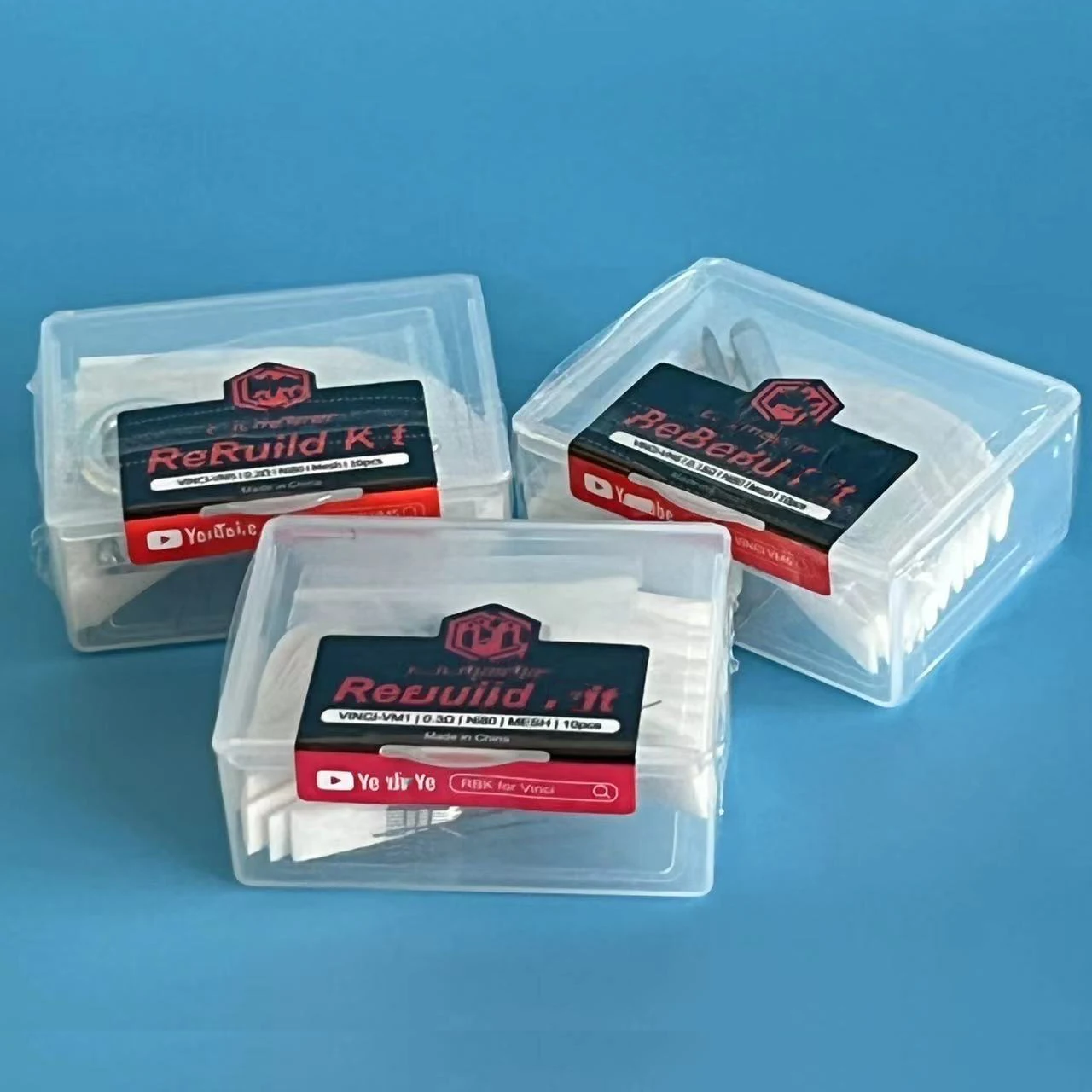 3Types Rebuild Home Decor Box Tools Metal Sheet 0.15/0.2/0.3 with 2 legs V M1/V M5/V M6 In The Kit P N P