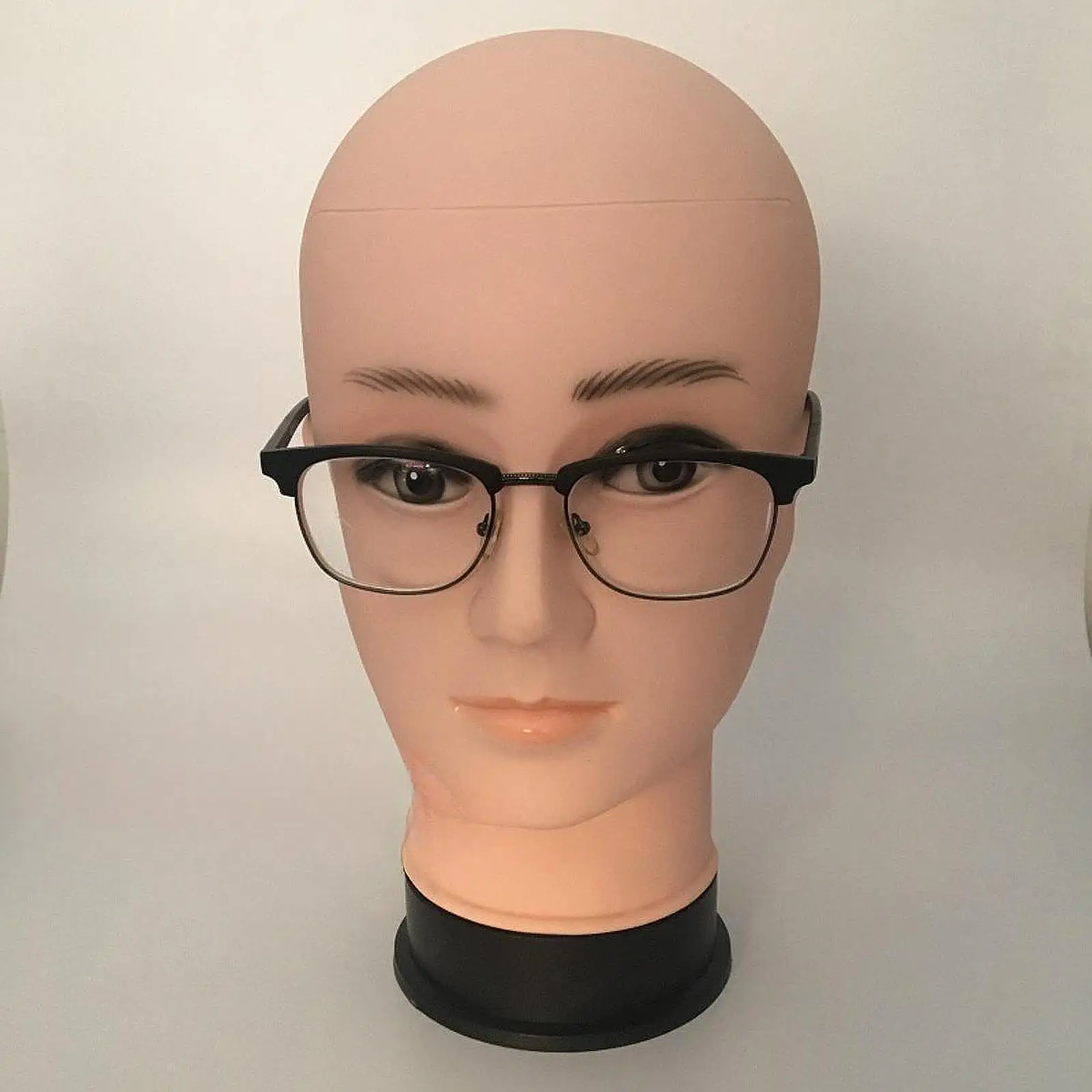 남성 대머리 마네킹 헤드 가발 디스플레이 스탠드 PVC 다기능 마네킹 가발 스탠드 헤어피스 쥬얼리 스카프용 가발 홀더