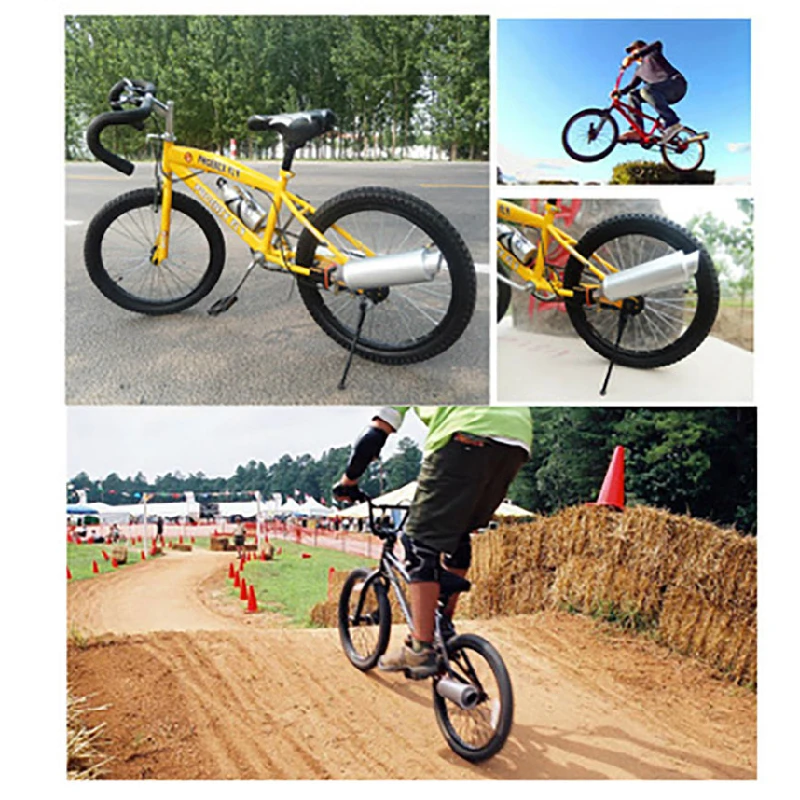 Bike Tools Turbine Motorcycle Bicycle Exhaust Pipe Sound Wild Motorcycle Effects Cycling Tools For BMX Mountain Bike Accessories