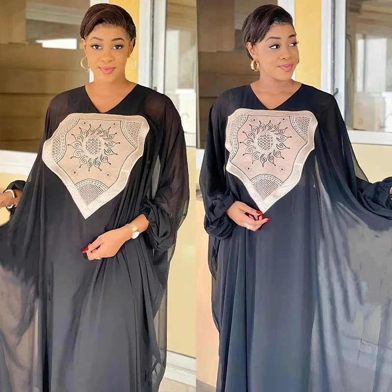 

2 Piece Sets Ramadan Jalabiya Prayer Clothes Women Black Abaya Turkey Islam Muslim Long Maxi Dress Robe Longue Musulmane Vestido