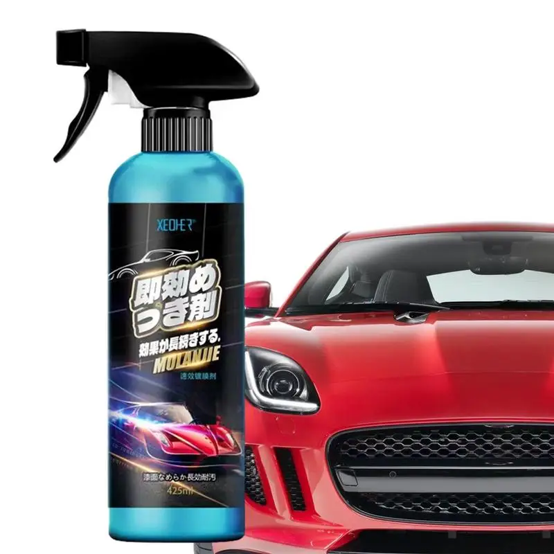 

Spray Coating Agent 425ML Car Fast Coating Coating Spray Strong Water Resistant Wet And Dry Coating Supplies For Automotive