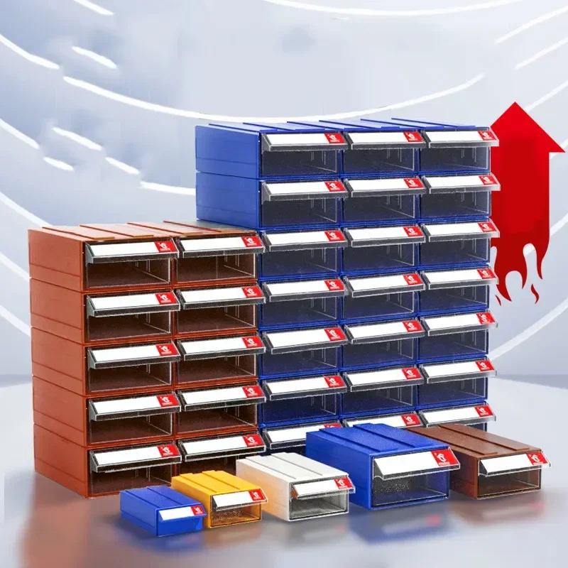 

Combined Tools Component Plastic Storage Box Drawer Desktop Parts Block Toy Building Organizer Box Storage Small