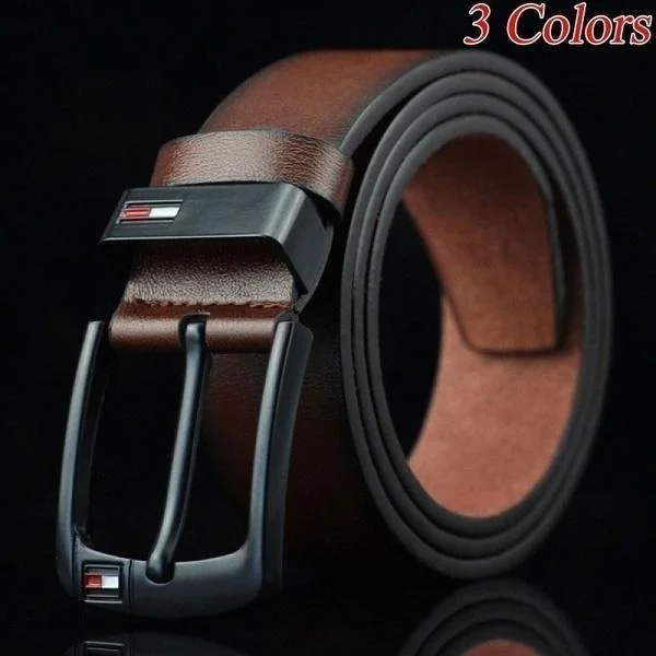 2023 New High Quality Men Fashion Automatic Buckle Leather Luxury Belts Male Alloy Buckle Belts for Men Ceinture Homme