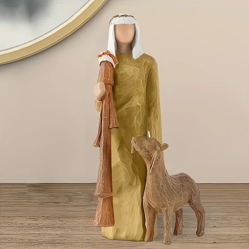 Piper Home Character Sculpture Art Living Room Desktop Christmas Decoration Creative Resin Crafts Room Decoration Supplies