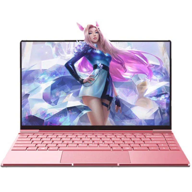 Mini PC Netbook Windows 10 Laptop 14 Inch Intel 1920*1080 Cheap Portable Laptops 128GB 256GB 512GB 1TB SSD HDMI Port Notebook