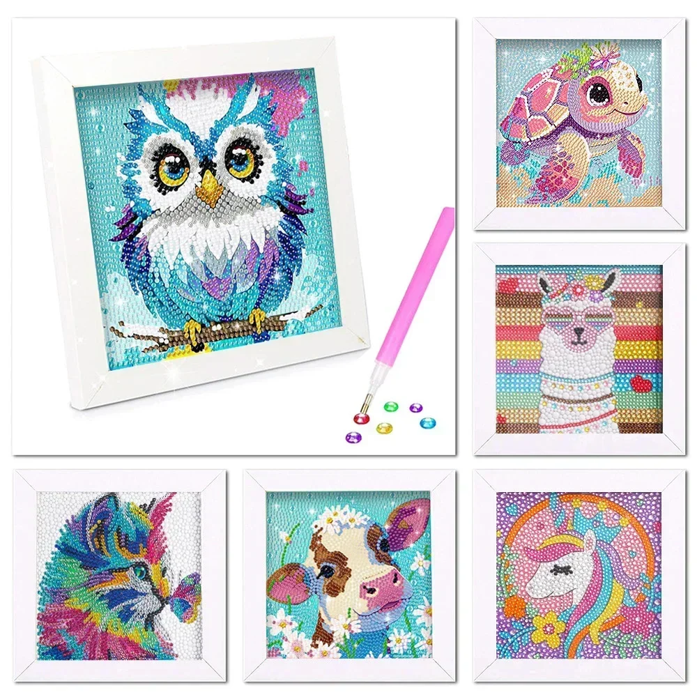 DIY Mosaic Carft Kits Diamond Arts and Crafts Kids Brilliant 5d Diamond Painting Kits Children Up 5 Yesrs Old diamond painting
