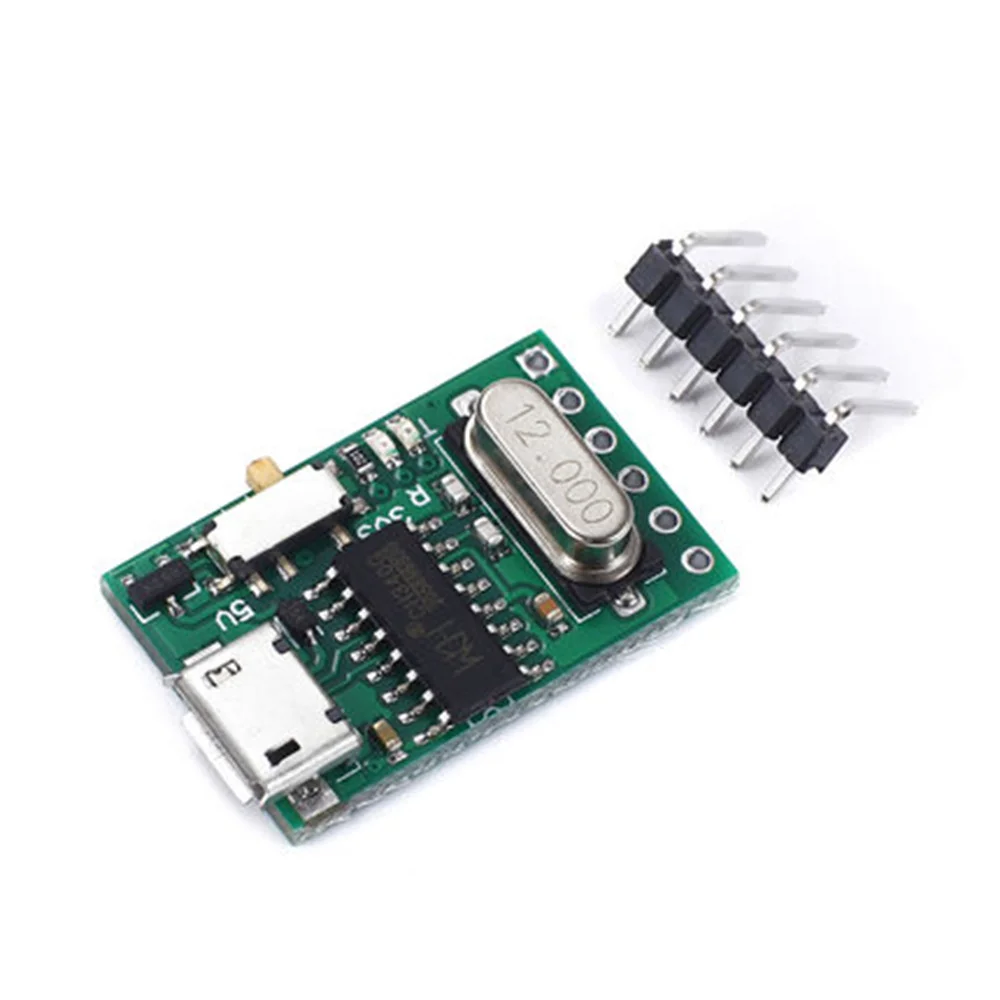 2 шт. преобразователь USB в TTL модуль Micro UART CH340G CH340 3 В 5 переключатель для downloader pro mini |