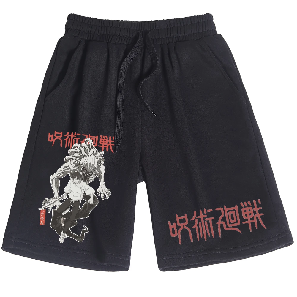 

Jujutsu Kaisen Yuta Okkotsu Anime Shorts Casual Loose Summer Man Woman Cotton Short Pants