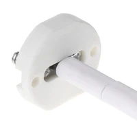 WRP-100 200mm K Type Platinum Rhodium Thermocouple Temperature Sensor Probe White 20CM Ceramic Tube Q84D 1