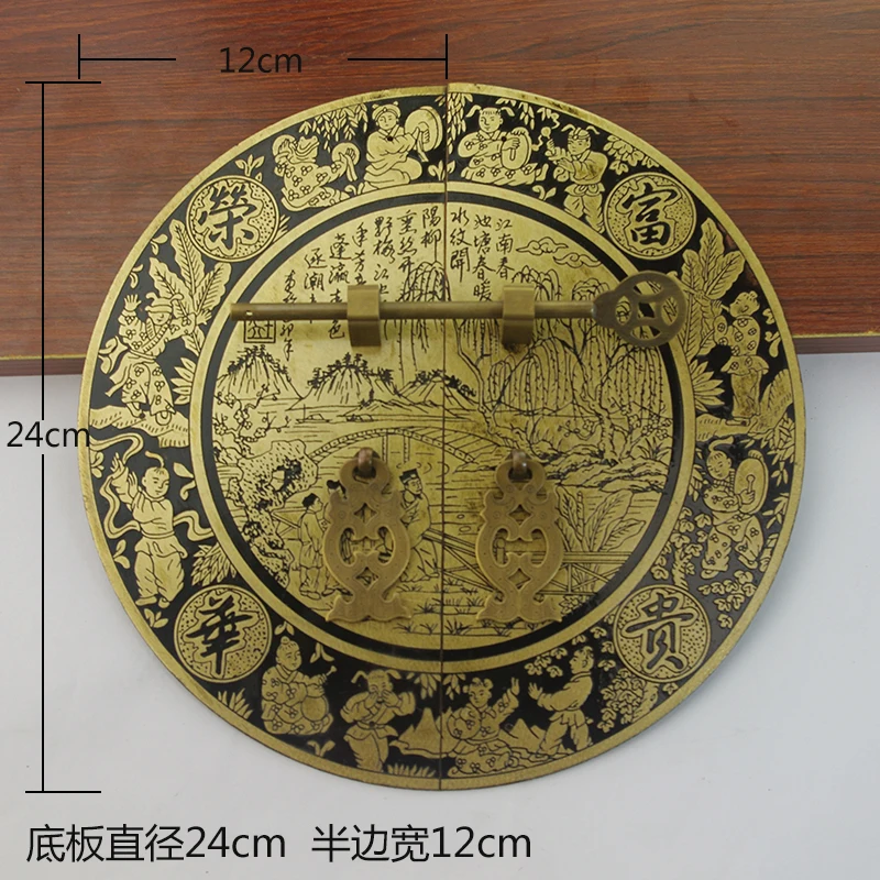 brass cabinet vintage furniture wardrobe armario porta knob home improvement 02